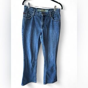 Y2K MUDD Blue Flare Leg Jeans Size 11